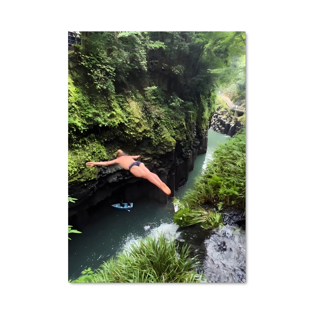 Poster Saut Vers l'Aventure
